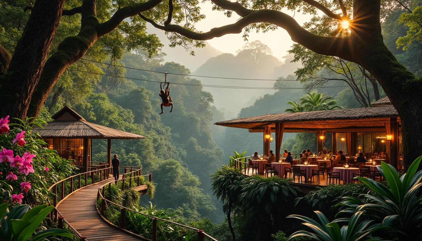 plongez au cœur de l'aventure au jungle palace et vivez des expériences uniques et inoubliables dans un cadre naturel exceptionnel.