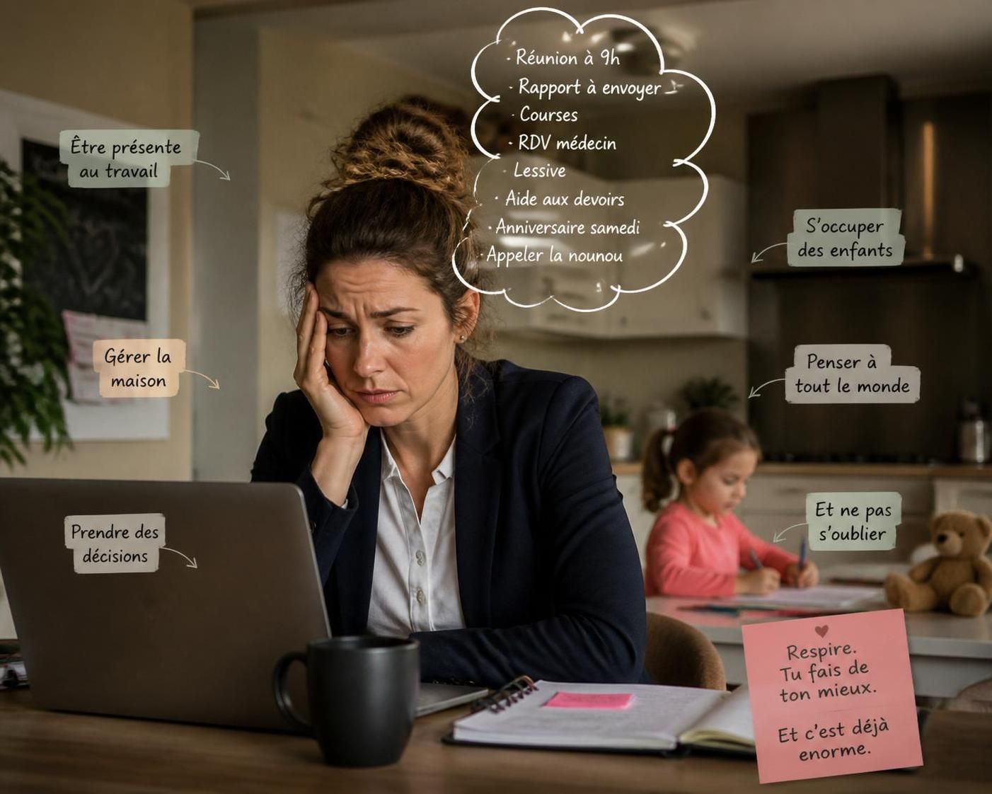 découvrez comment la charge mentale affecte le quotidien des femmes, ce poids invisible qui influence leur bien-être et leurs responsabilités.