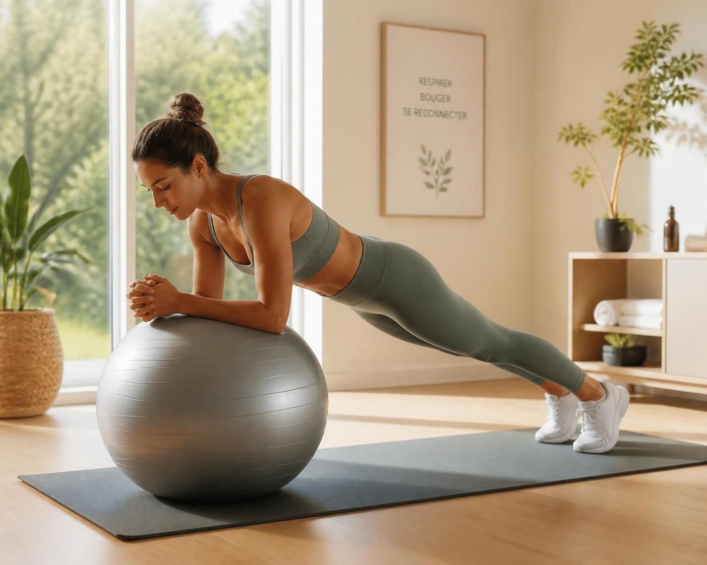 découvrez comment le gainage avec ballon peut révolutionner votre entraînement abdominal en renforçant efficacement vos muscles profonds et en améliorant votre stabilité.