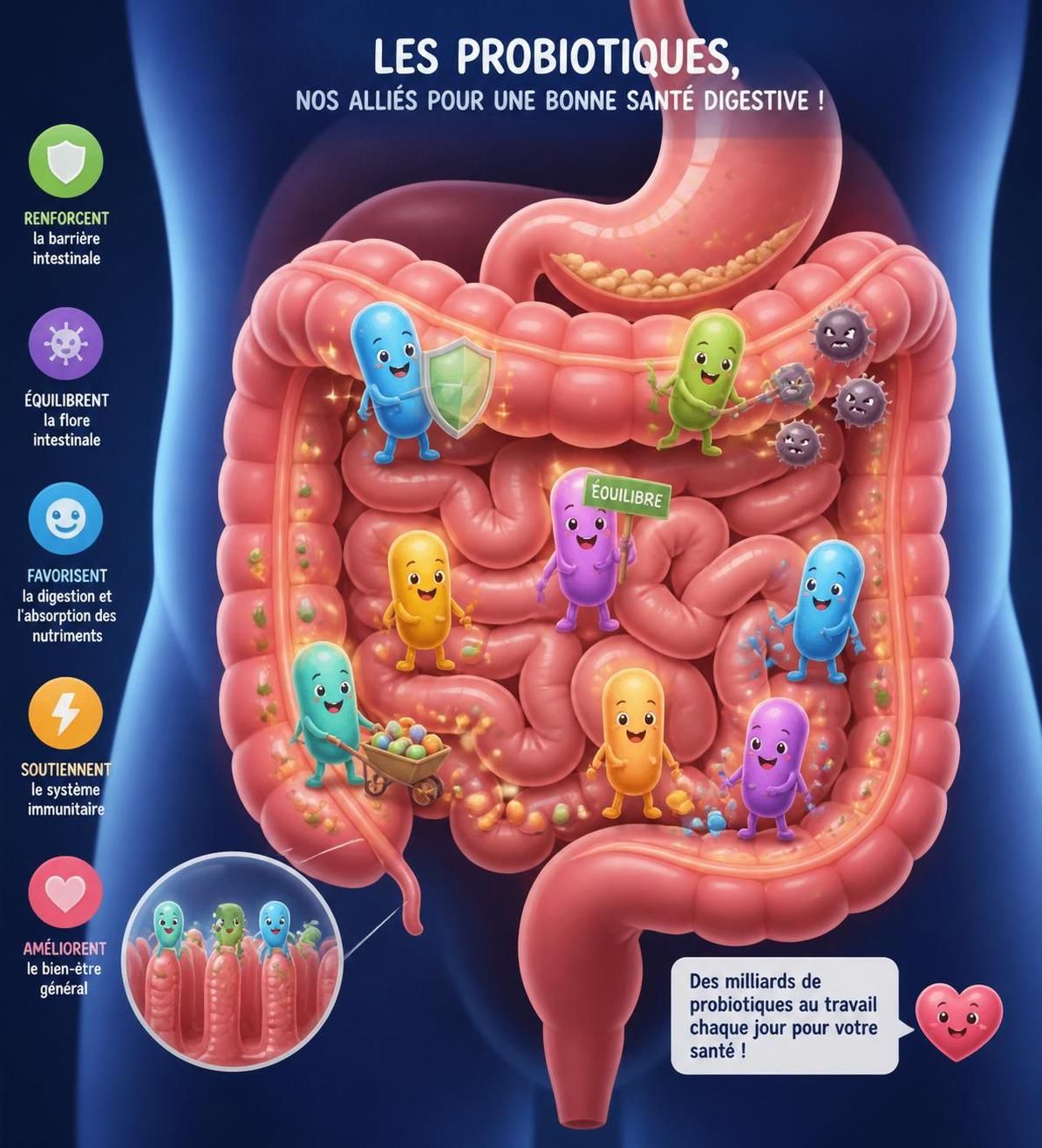découvrez à partir de quand les probiotiques commencent à améliorer la digestion et quels effets attendre pour un bien-être intestinal optimal.