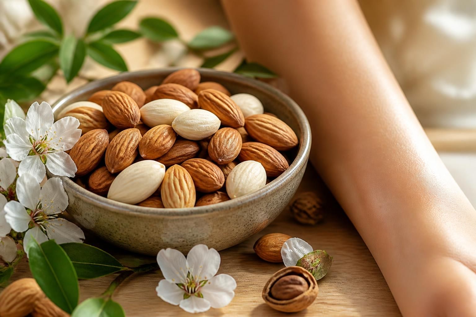découvrez les bienfaits méconnus des amandes pour votre santé et votre peau. apprenez comment ces petits fruits secs peuvent améliorer votre bien-être au quotidien.