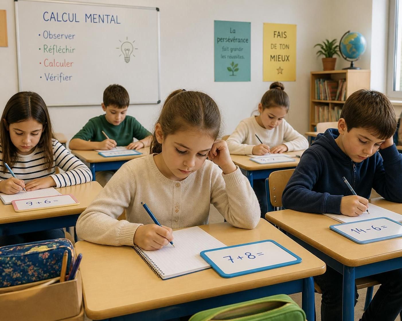 découvrez des astuces efficaces pour améliorer le calcul mental en cm1, favorisant la progression des élèves sans stress en classe grâce à des méthodes simples et ludiques.