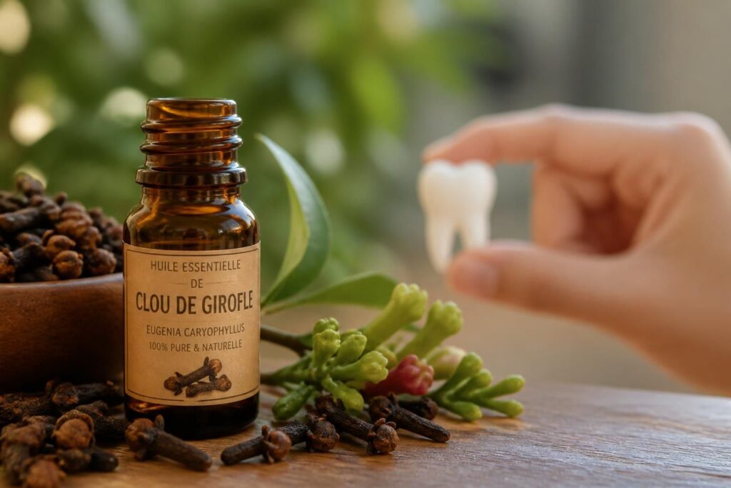 découvrez comment l'huile essentielle de clou de girofle peut apaiser efficacement vos douleurs dentaires grâce à ses propriétés naturelles antiseptiques et analgésiques.
