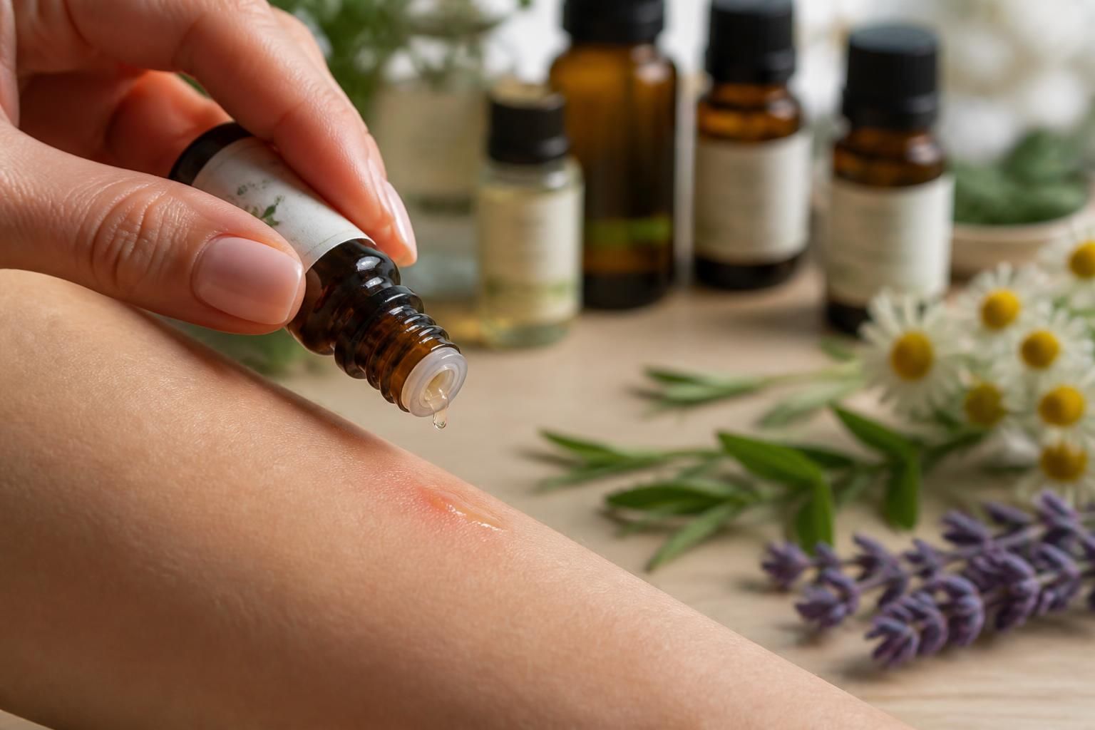 découvrez quelles huiles essentielles choisir pour apaiser efficacement la peau après une piqûre de moustique et soulager les démangeaisons naturellement.
