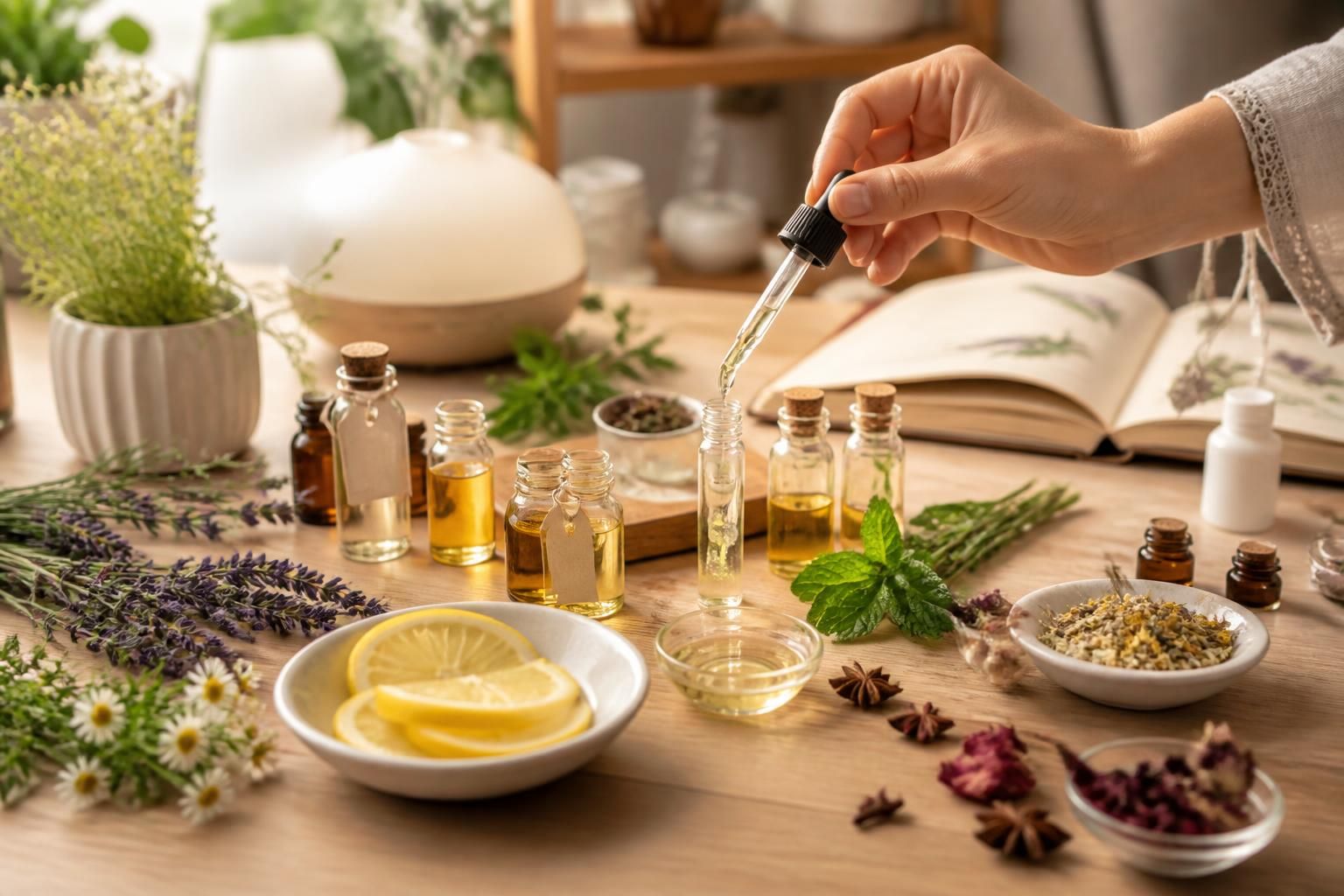 découvrez comment préparer facilement vos propres mélanges d'huiles essentielles pour un bien-être quotidien naturel et personnalisé grâce à nos recettes simples et efficaces.