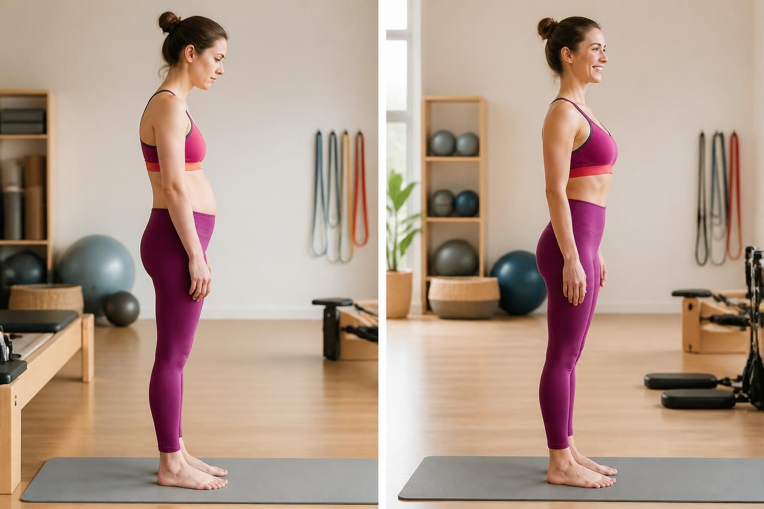 découvrez les résultats du pilates avant et après quelques séances régulières, et apprenez à quoi vous attendre en termes de tonification, posture et bien-être général.