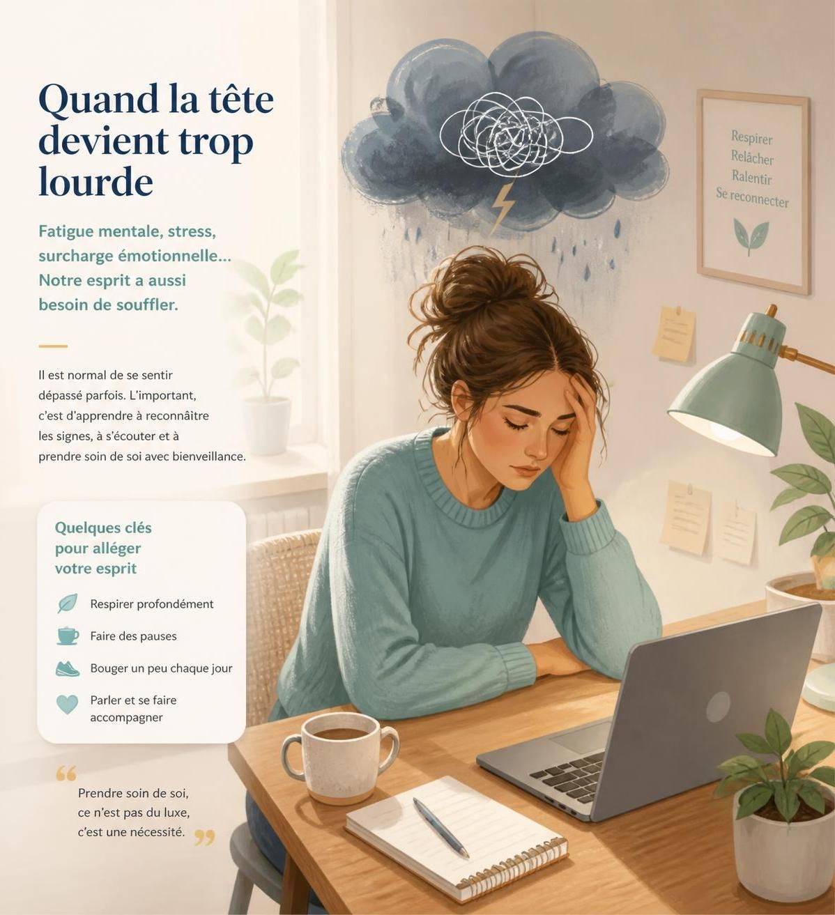 découvrez comment identifier les signes précurseurs de la fatigue mentale pour prévenir l'épuisement physique et préserver votre bien-être.