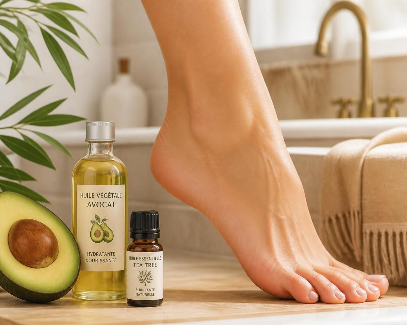 découvrez quelles huiles essentielles utiliser pour hydrater naturellement la peau sèche des pieds et retrouver confort et douceur au quotidien.