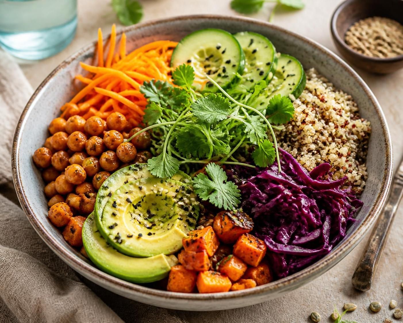 découvrez pourquoi le buddha bowl séduit les amateurs de cuisine saine grâce à son équilibre parfait entre saveurs, nutriments et simplicité. un plat complet idéal pour une alimentation équilibrée.