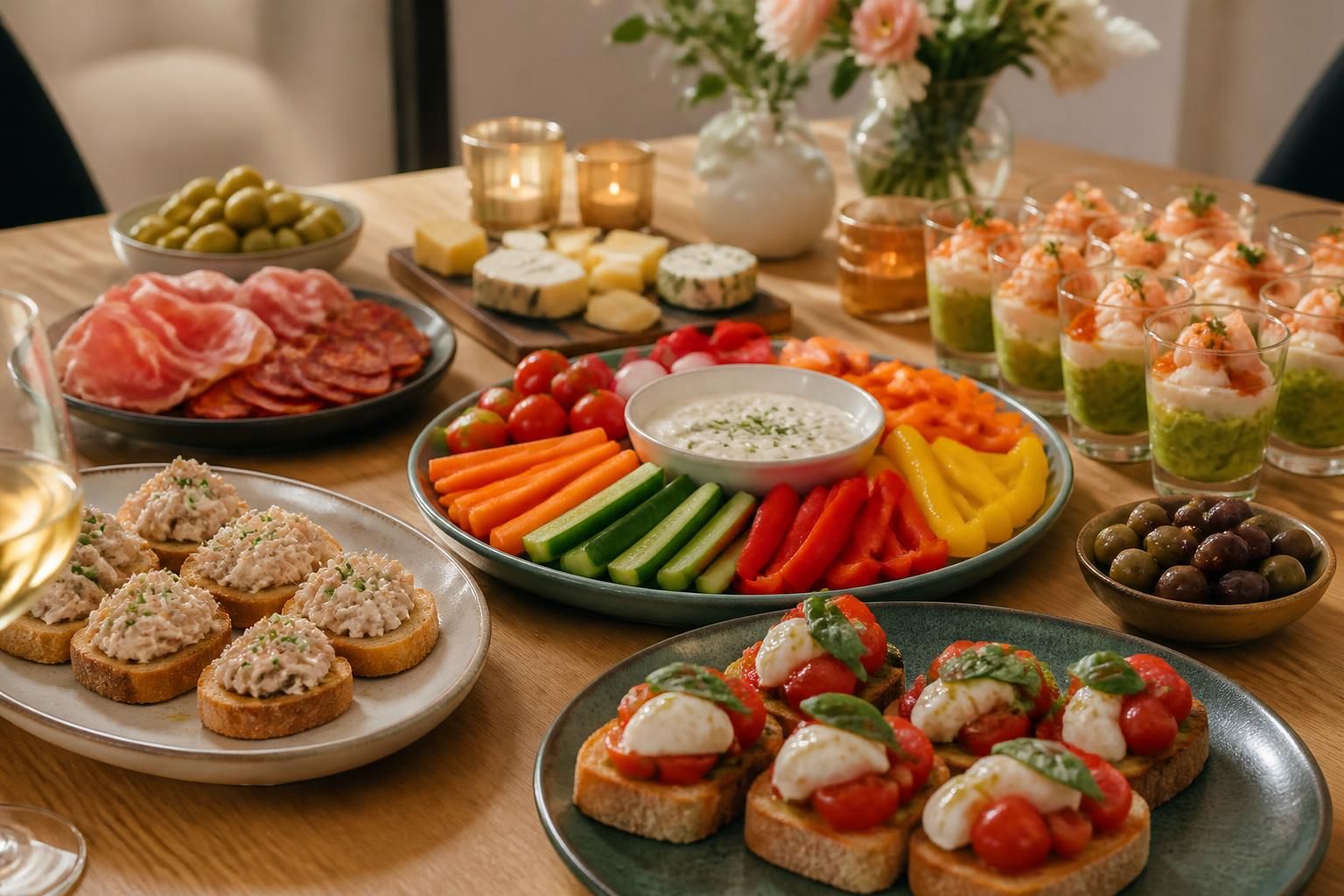 découvrez des idées d'apéritifs simples et rapides à préparer pour surprendre vos invités ce soir avec des recettes savoureuses et originales.