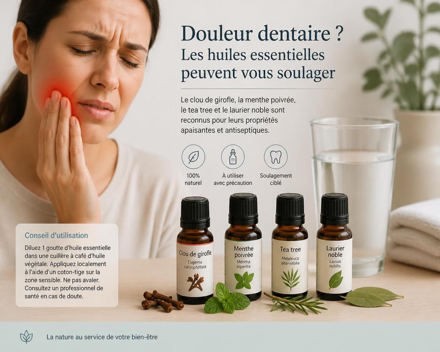 découvrez quelles huiles essentielles sont efficaces pour apaiser la douleur liée aux infections dentaires et soulager rapidement votre inconfort.