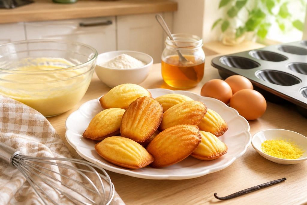 découvrez notre recette facile de madeleine pour un goûter moelleux réussi en quelques étapes simples. suivez nos astuces pour des madeleines parfaites à chaque fois.
