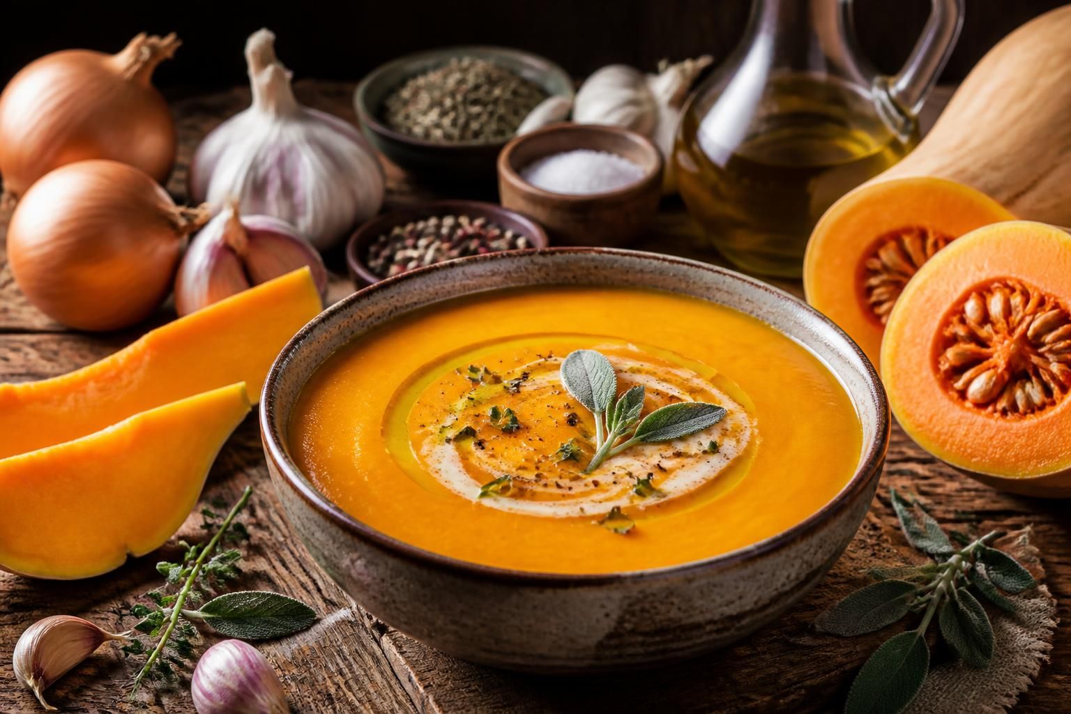 découvrez les secrets d'un velouté de butternut onctueux et savoureux. apprenez à préparer cette recette facile qui ravira vos papilles.