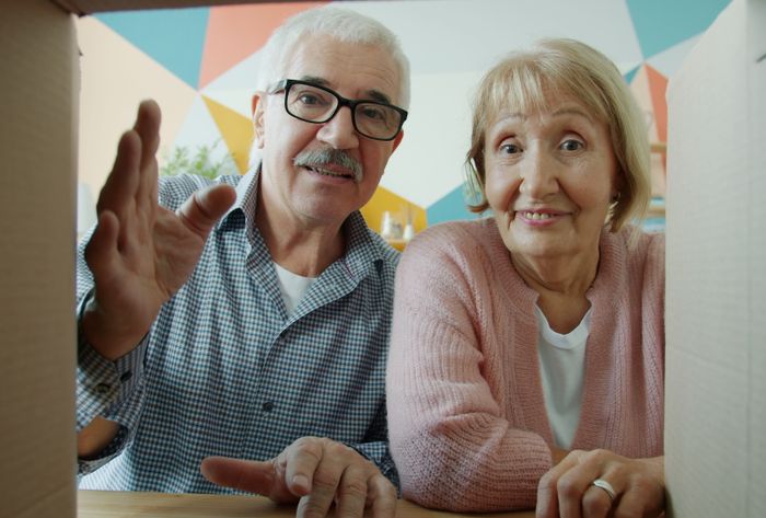 Résidence seniors avec espaces communs conviviaux en centre-ville